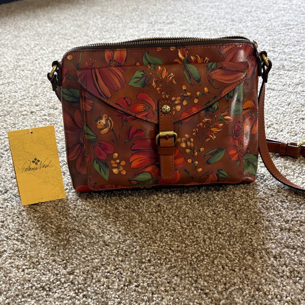 Patricia Nash tropical crossbody bag from The Tropics Collection.